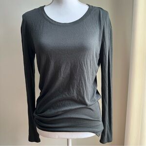 Athleta Dark Gray Women’s Long Sleeve‎ Top Size XS